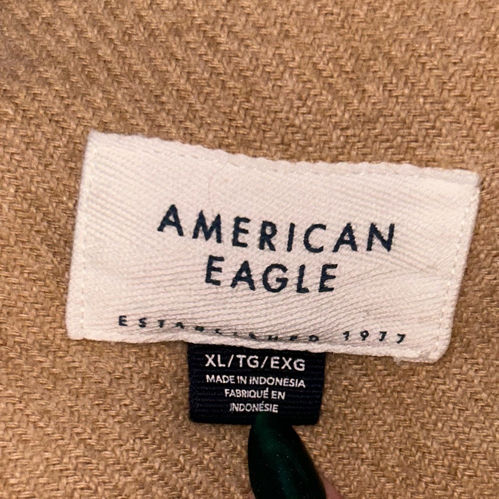 American Eagle Oversized Fleece & Love Shacket SIZE XL - Picture 5 of 6